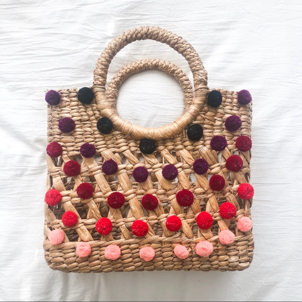 Free People Straw bag